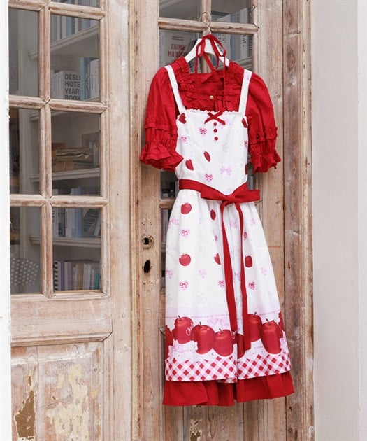 スウィーティアップルジャンパースカート | axes femme online shop