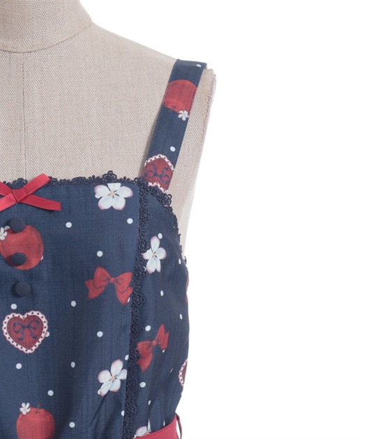 スウィーティアップルジャンパースカート | axes femme online shop