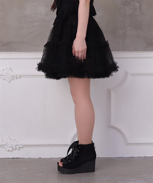 チュールミニスカート | axes femme online shop