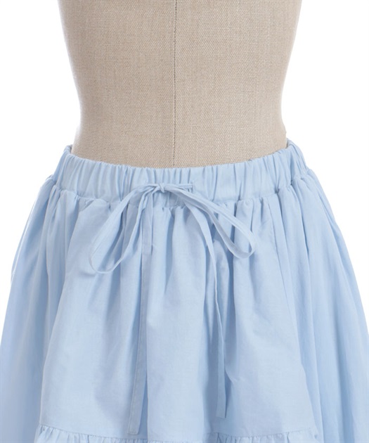 クラシックコットンスカート | Chalmiere | axes femme onlineshop