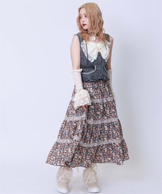 レーシービッグリボンキャミ | axes femme | axes femme online shop