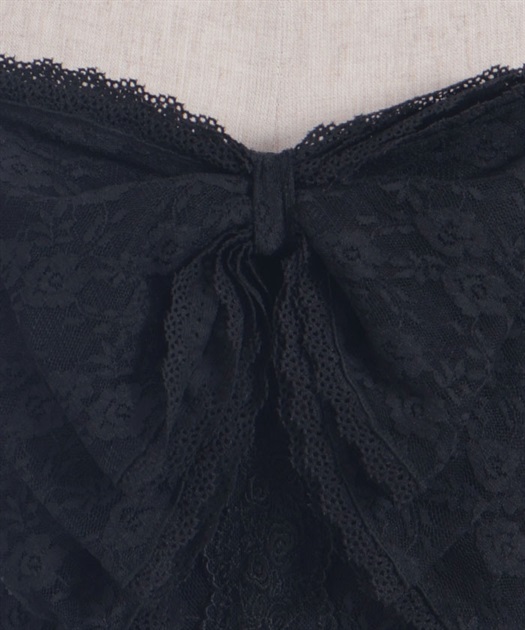 レーシービッグリボンキャミ【期間限定価格】 | axes femme online shop