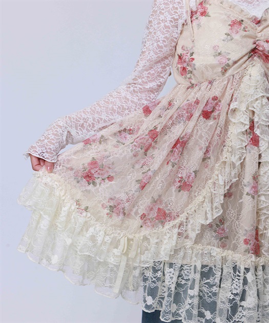 ブーケレースキャミチュニック | axes femme online shop