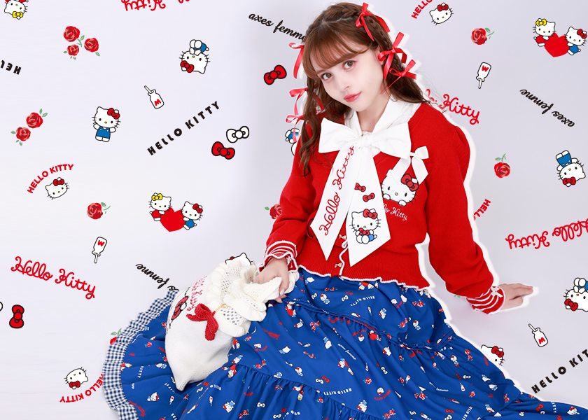 axes femme】×【HELLO KITTY】 -axes femme new collection-