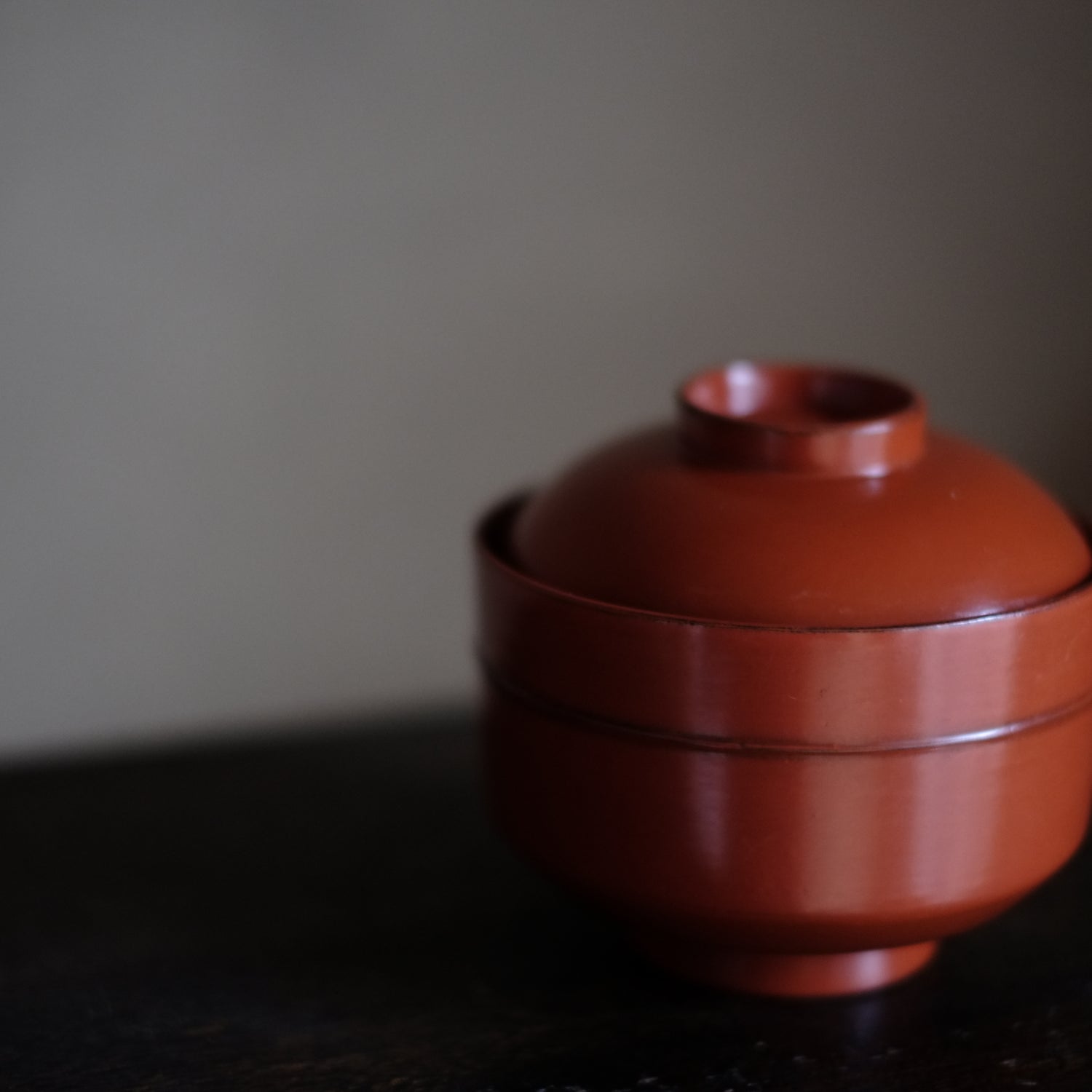 時代 吉野地方 根来蓋付壺椀 C (江戸時代) – 逢季荘