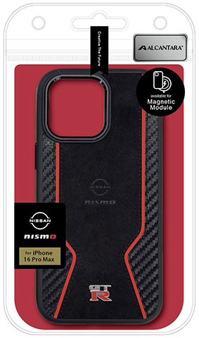 nismo GT-R iPhone16 Pro Max用 Magsafe対応 アルカンターラ＆本革