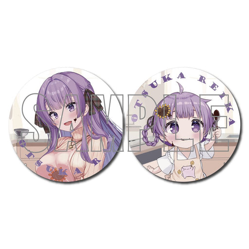 新品】乙夏れい オーロラ缶バッジセット 2026バレンタインデー Ver