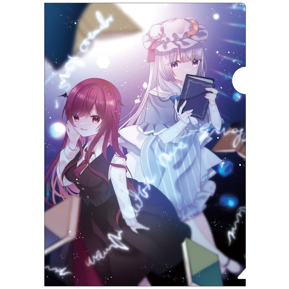 新品】東方クリアファイル パチュリー＆小悪魔6 / AbsoluteZero 発売