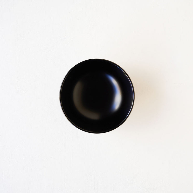 赤木明登 三つ椀/黒 – 雨晴/AMAHARE