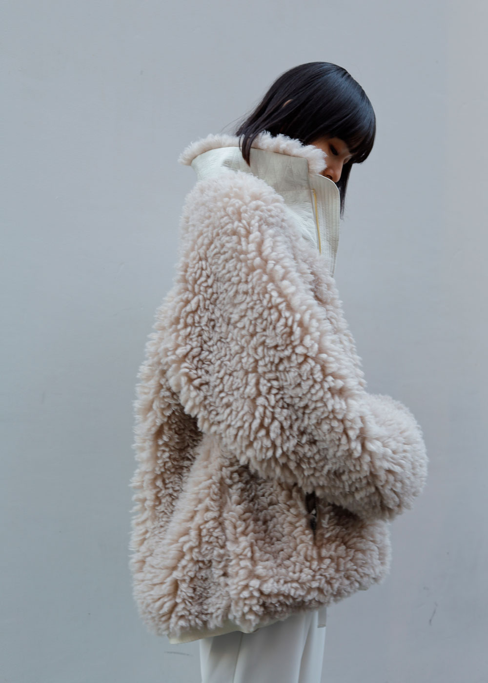 ファーボアミリタリージャケット｜ メゾンドアムウ公式オンラインストア