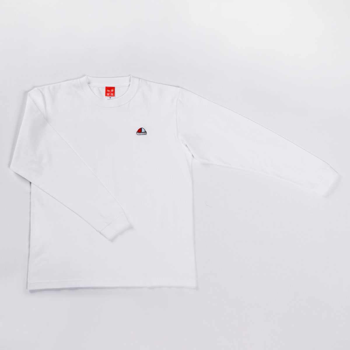 完売】相席食堂ちょっと待てぃ!!ボタン長袖Tシャツ(白) | ABCミッケ