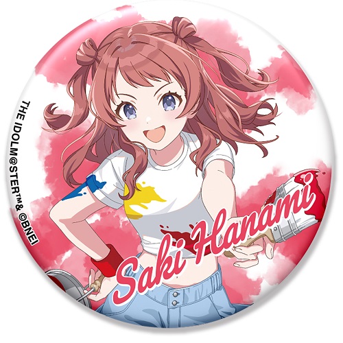 学園アイドルマスター 缶バッジ ペインタースタイル 花海咲季