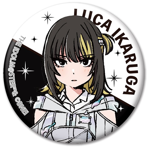 アイドルマスター シャイニーカラーズ 缶バッジ 斑鳩ルカ Illustration