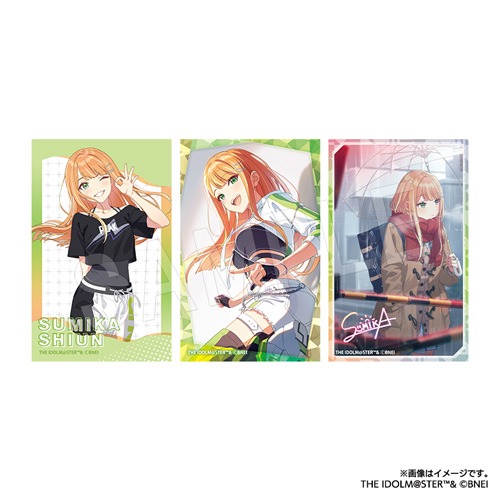 学園アイドルマスター ハードブロマイド(3枚セット) 紫雲清夏