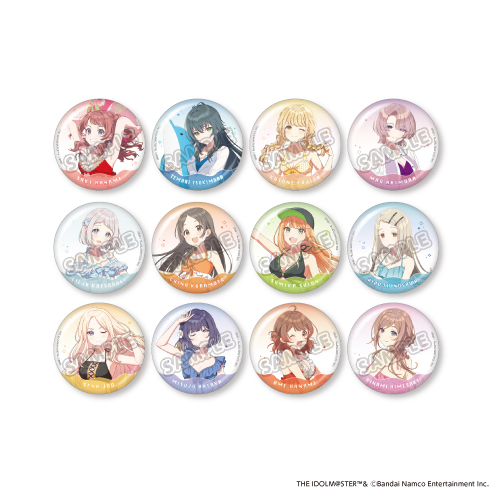 トレーディング等身缶バッジ（海の家）