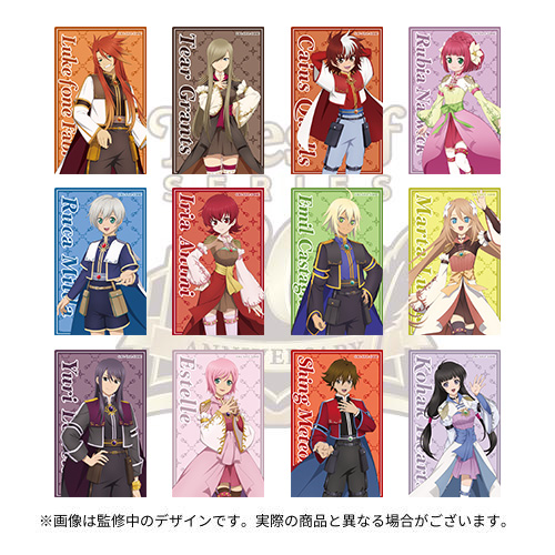 Tales of SERIES 30周年歴代名シーングッズ 公式トレーディングクリア
