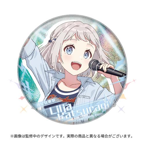 学園アイドルマスター 初星音楽祭 公式グリッター缶バッジ 【葛城