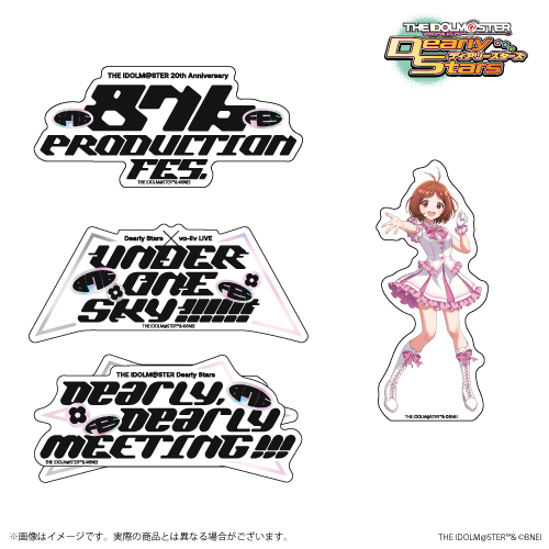 vα-liv 876 PRODUCTION FES. 公式ステッカーセット【日高愛】