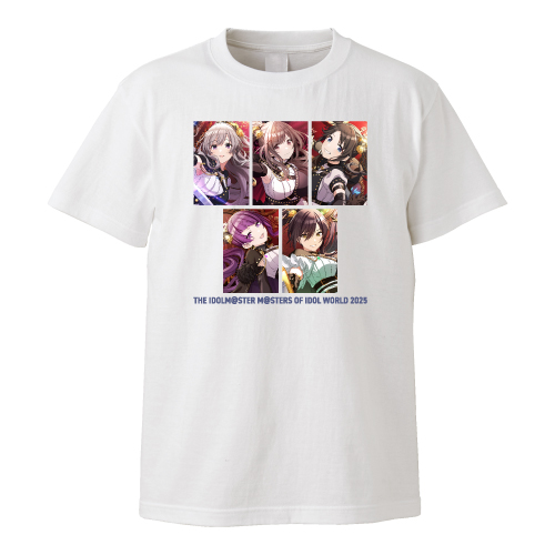 THE IDOLM@STER M@STERS OF IDOL WORLD 2025 公式カスタマイズTシャツ