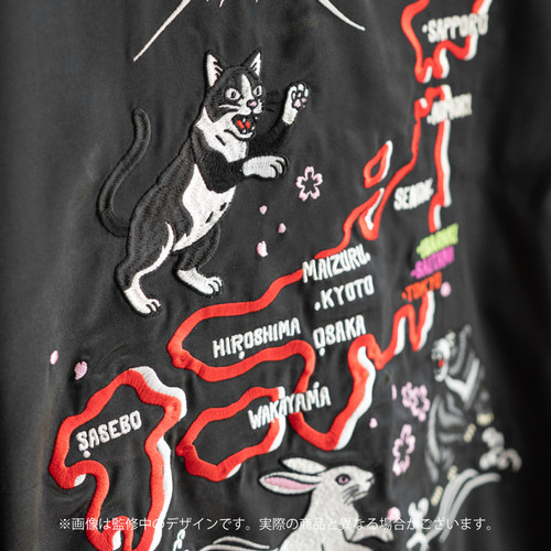 Straylight 刺繍リバーシブルスカジャン Lサイズ 【特別付録：コラボ