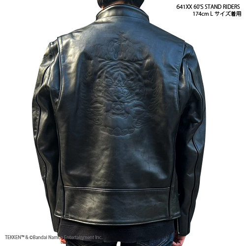 TEKKEN×Schott コラボレザージャケット ダブル Lサイズ