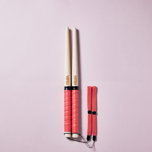 太鼓の達人 公式マイバチ 朱（aka）