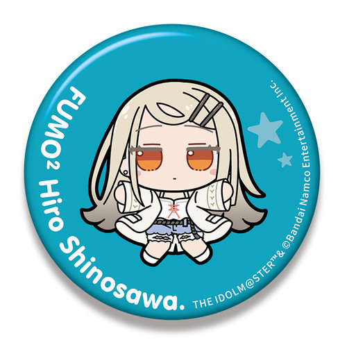 学園アイドルマスター ビッグ缶バッジ 【篠澤 広】ふもふもしのさわひろ。