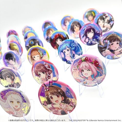 アイドルマスター シンデレラガールズ 公式オーロラ缶バッジ 一ノ瀬志