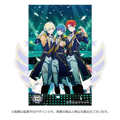 THE IDOLM@STER SideM 10th Anniversary 公式クリアカード 315Pro C.FIRST