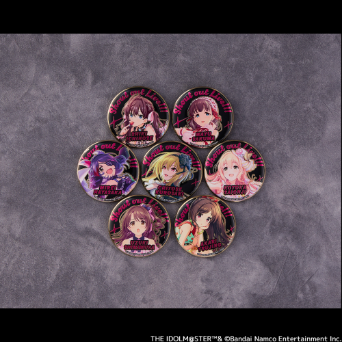 アイドルマスター シンデレラガールズ 公式メタル缶バッジ 一ノ瀬志希