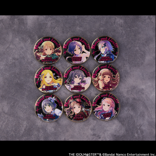 アイドルマスター シンデレラガールズ 公式メタル缶バッジ 島村卯月