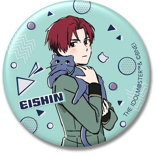 アイドルマスター SideM 缶バッジ 眉見鋭心 Illustration by めばち