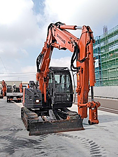 日立建機製 中古 ZX75USK-5B PS075C-2PB-HB｜土木解体はバケットランド