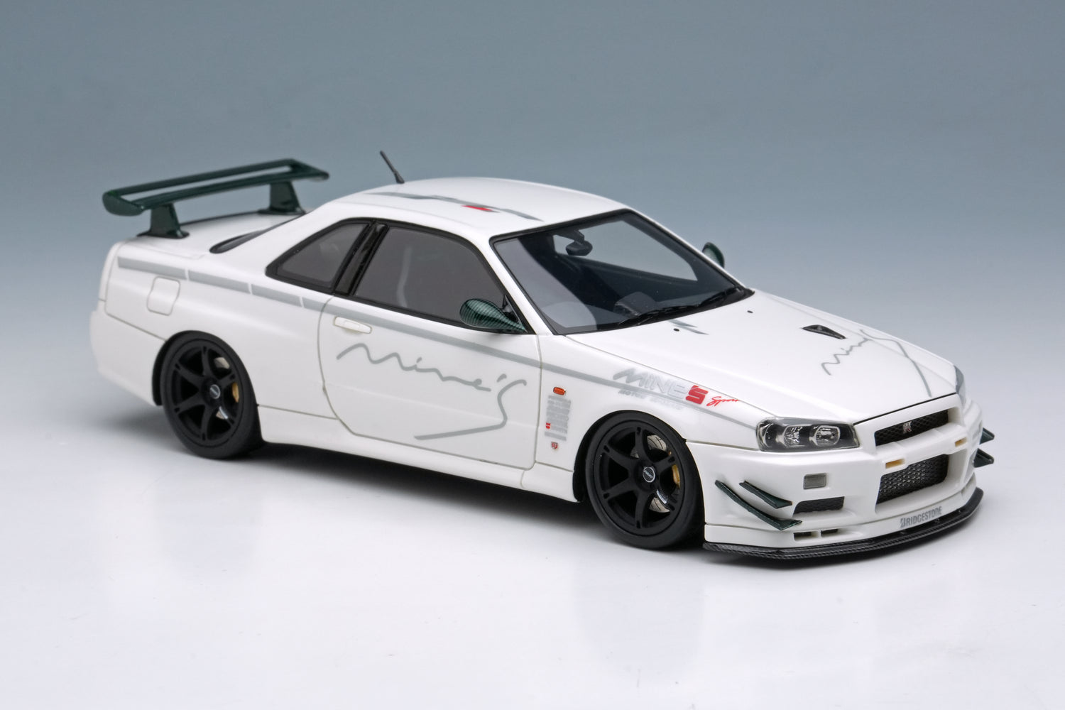 Limited Edition 1/43 MINE'S R34 Demo Car TAS 2024 – builtbylegends