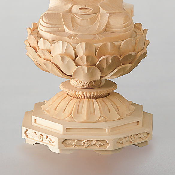 仏像 本尊 釈迦如来 八角台座 桃光背【メーカー取寄品】 — 仏壇・仏具