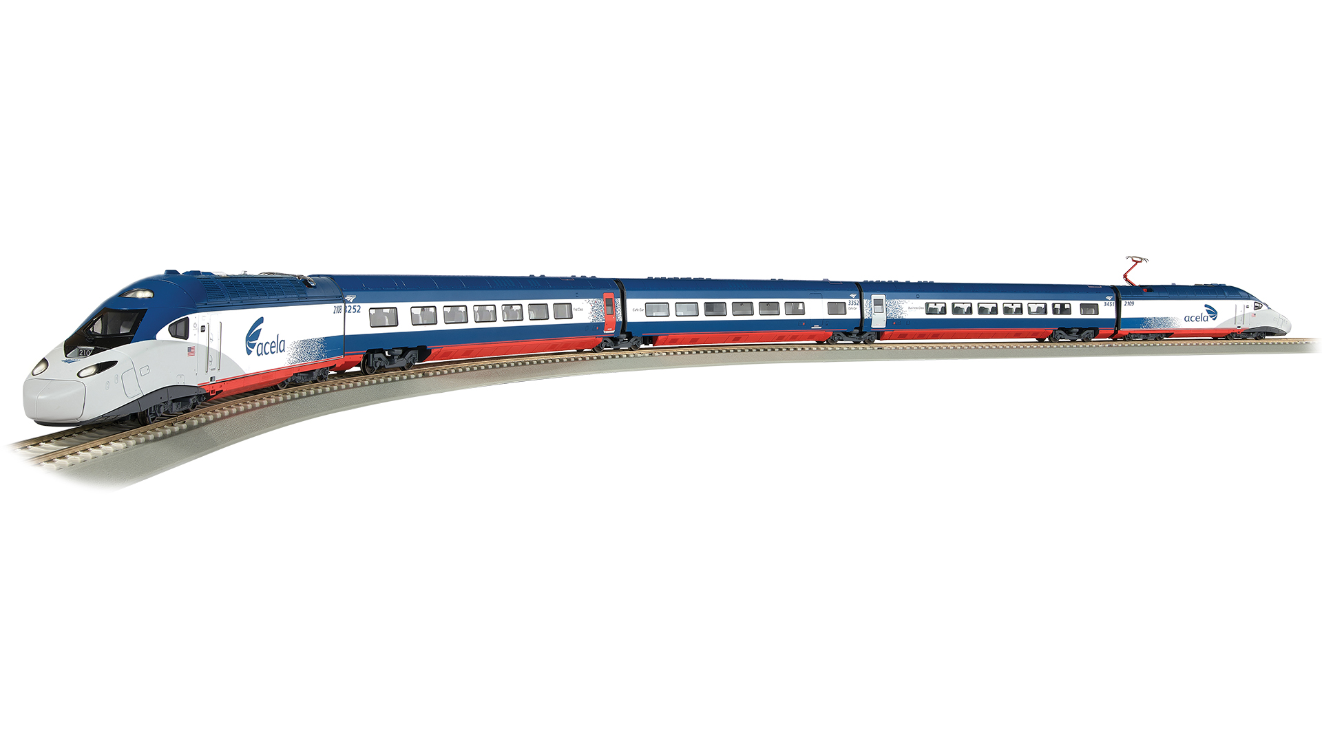 Amtrak® Acela® II Train Set [01206] - $879.00 : Bachmann Trains