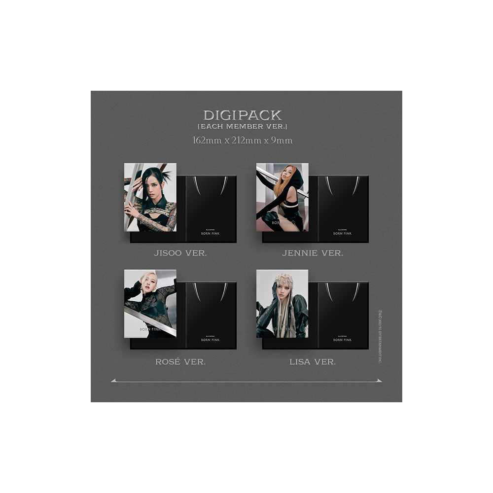 BORN PINK Standard Digipack - JENNIE - BLACKPINK | SHOP