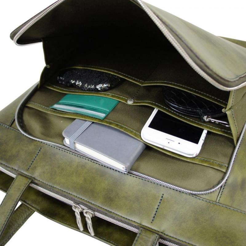 HERGOPOCH エルゴポック トートバッグ ワキシングレザー tote 06-ttr