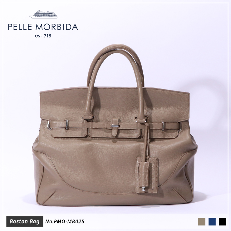 PELLE MORBIDA|ペッレ モルビダ】ボストンバッグ Maiden Voyage PMO