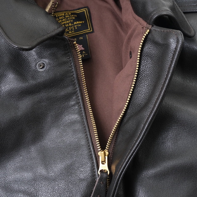 COCKPIT USA（コックピット） Type A-2 ゴートスキン 現行ミルスペック