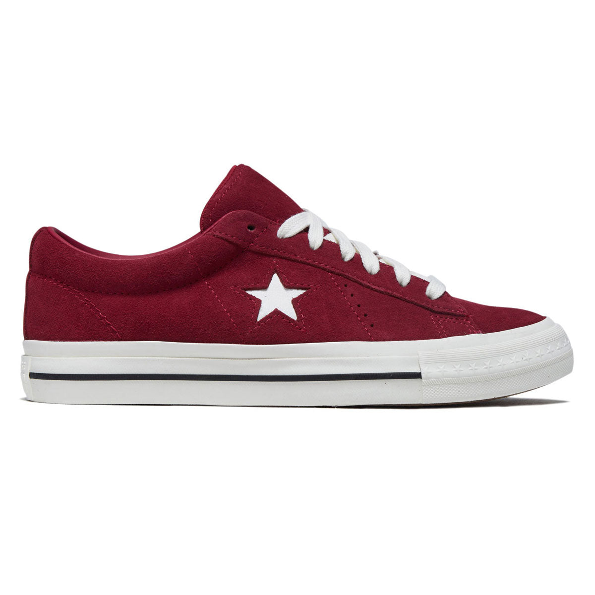 Converse One Star 95 Ox Shoes - Sporty Berry/Black/Vintage White – CCS