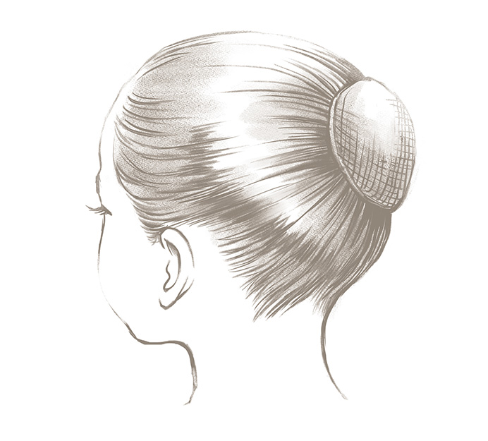 バレエシニヨンの作り方