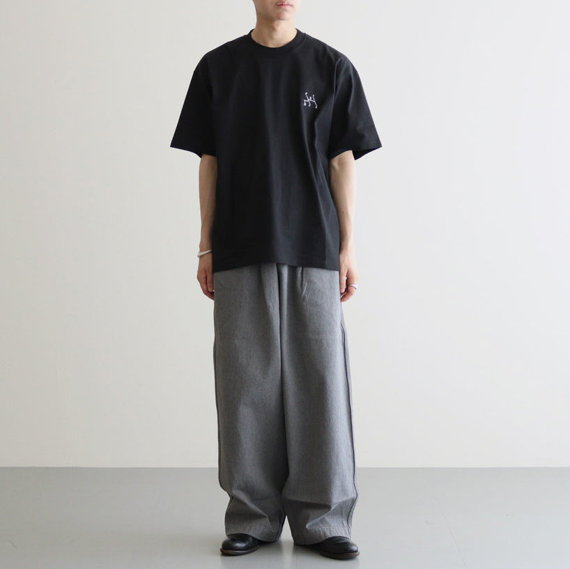 Colorfast Denim Belted Pants #GRAY [GM243-40210B] – ciacura