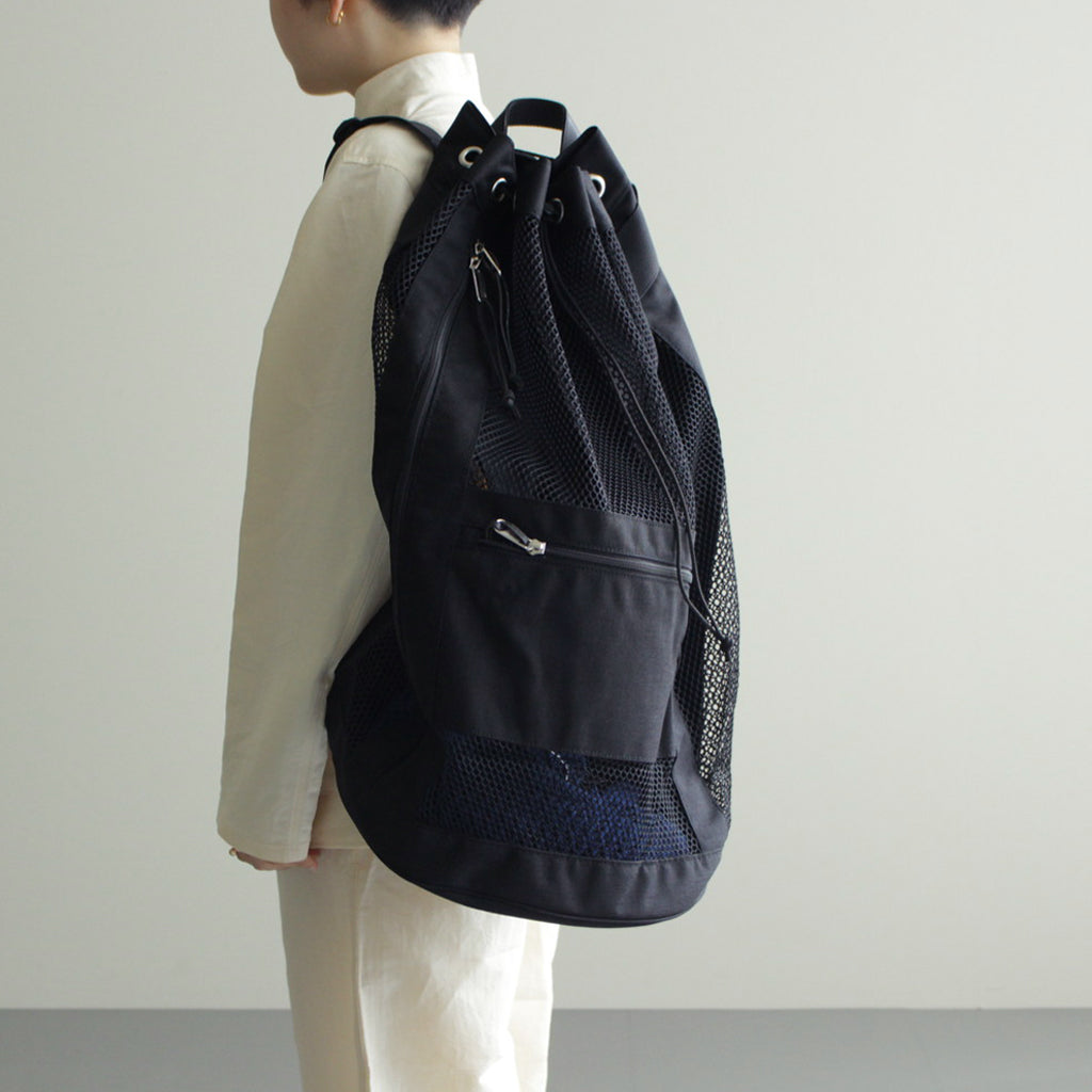 MESH LARGE BACKPACK MADE BY AETA #BLACK [A24SB01AE] – ciacura
