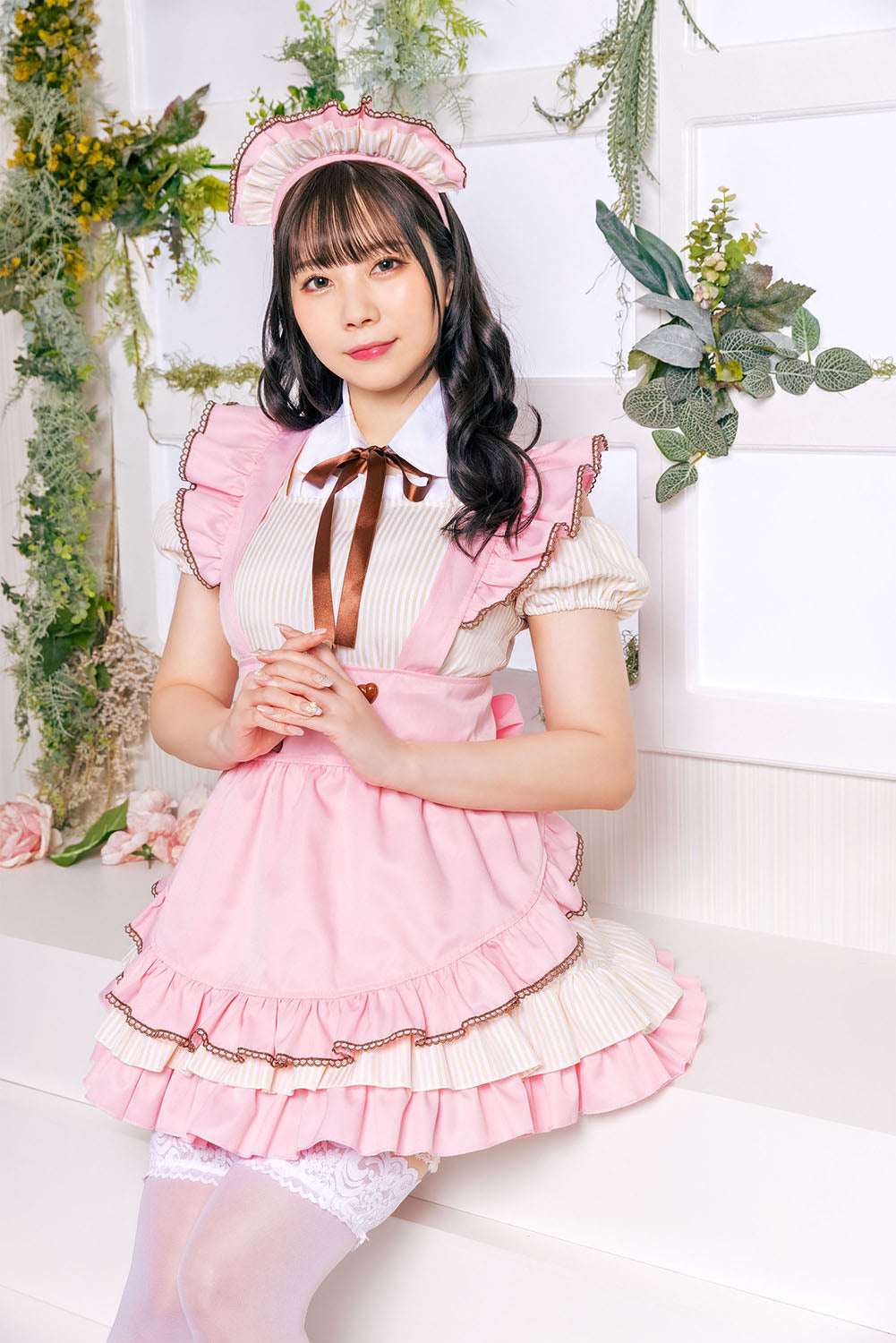 コスプレ ハロウィン メイド リリパレ ミルクチョコメイド レディース