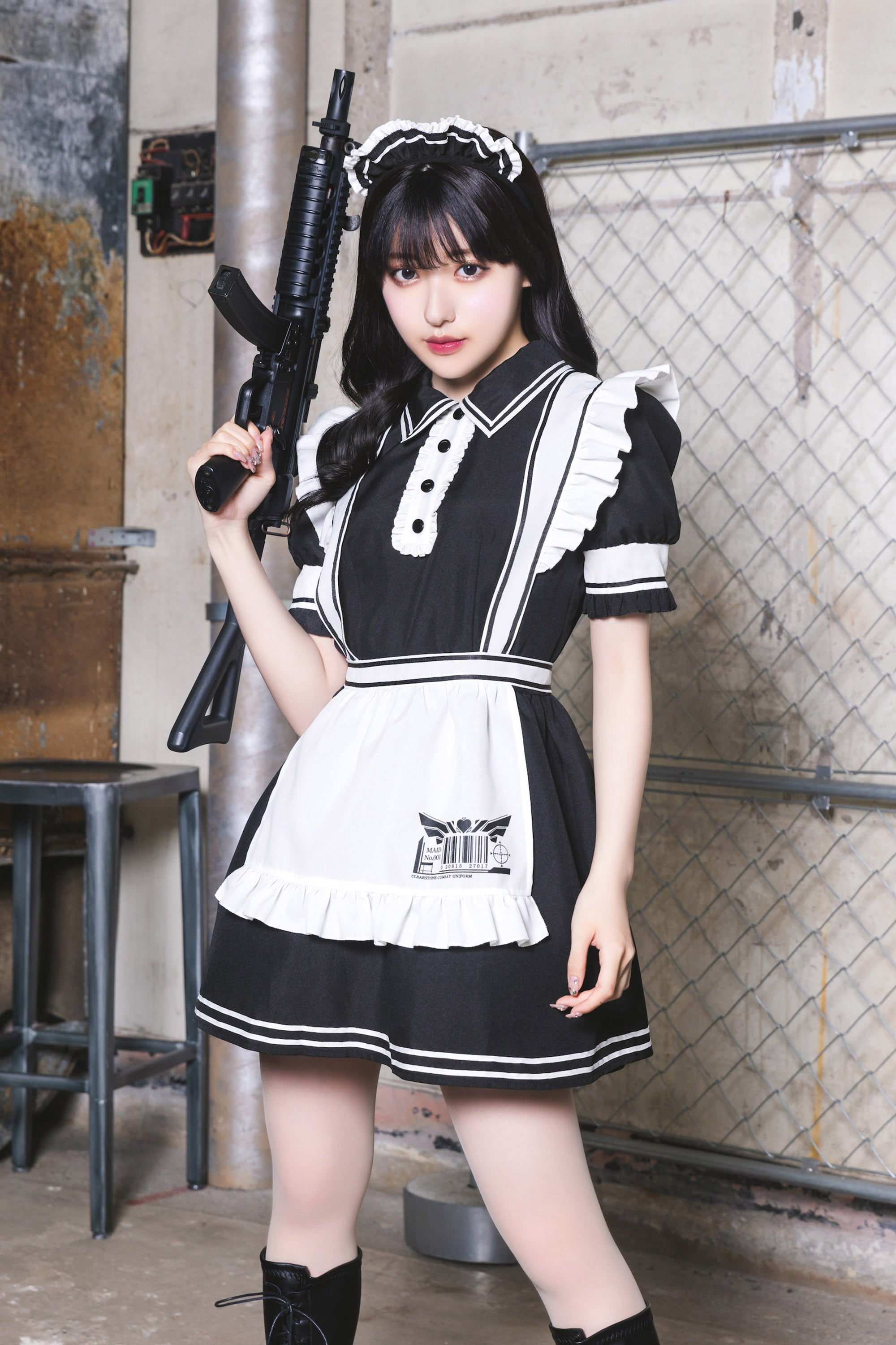 コスプレ 戦闘メイド サイバー モノキューレ メイド レディース