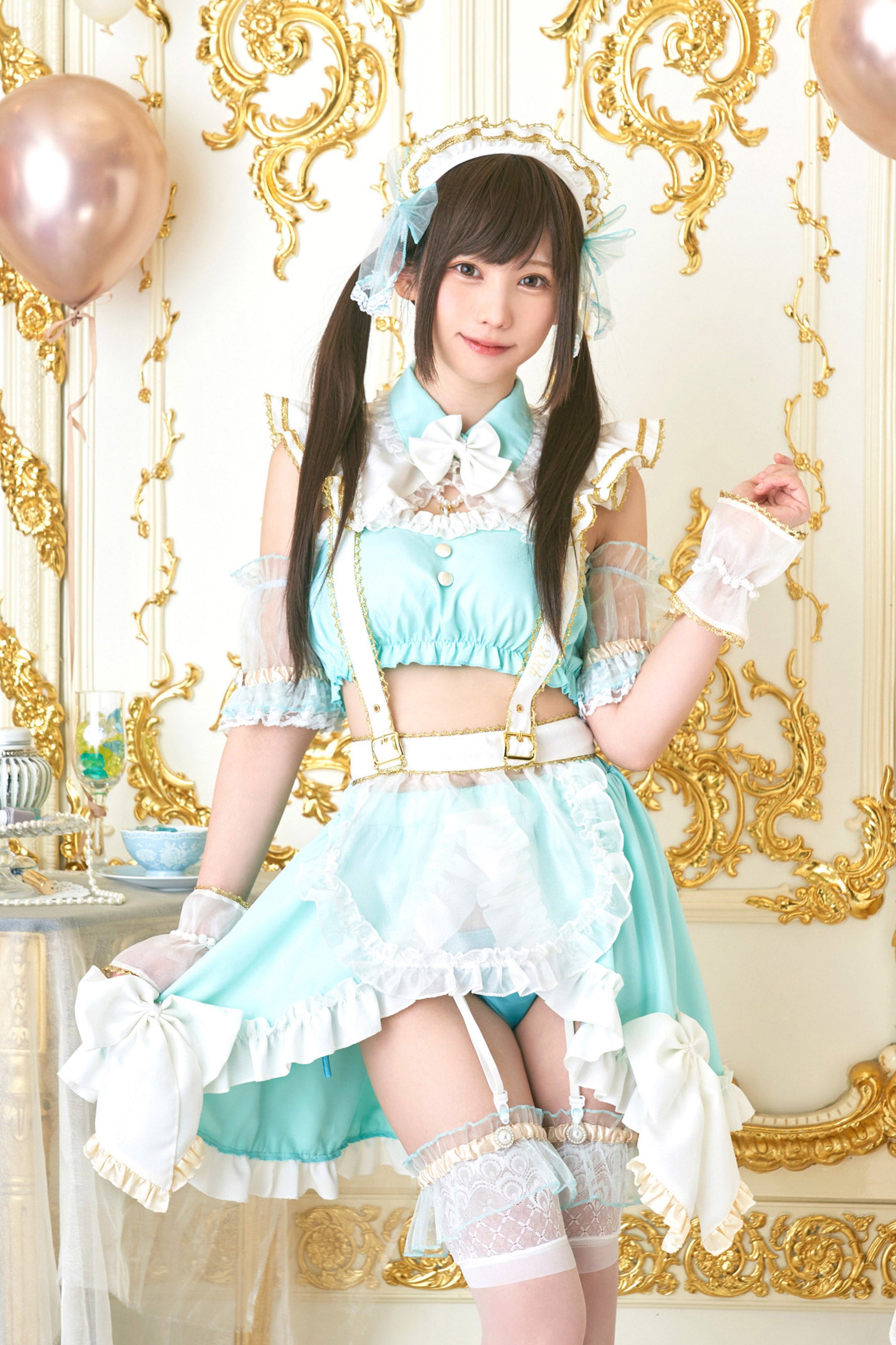 えなこちゃん監修》 コスプレ メイド服 20周年 アニバーサリーメイド