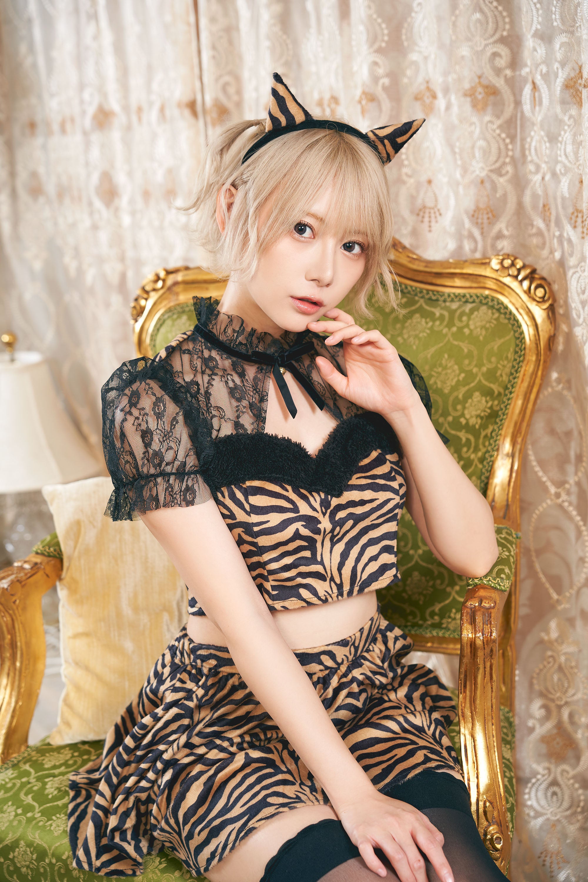 コスプレ 節分 INAZUMA鬼girl 鬼 ガーリーセパレート レディース