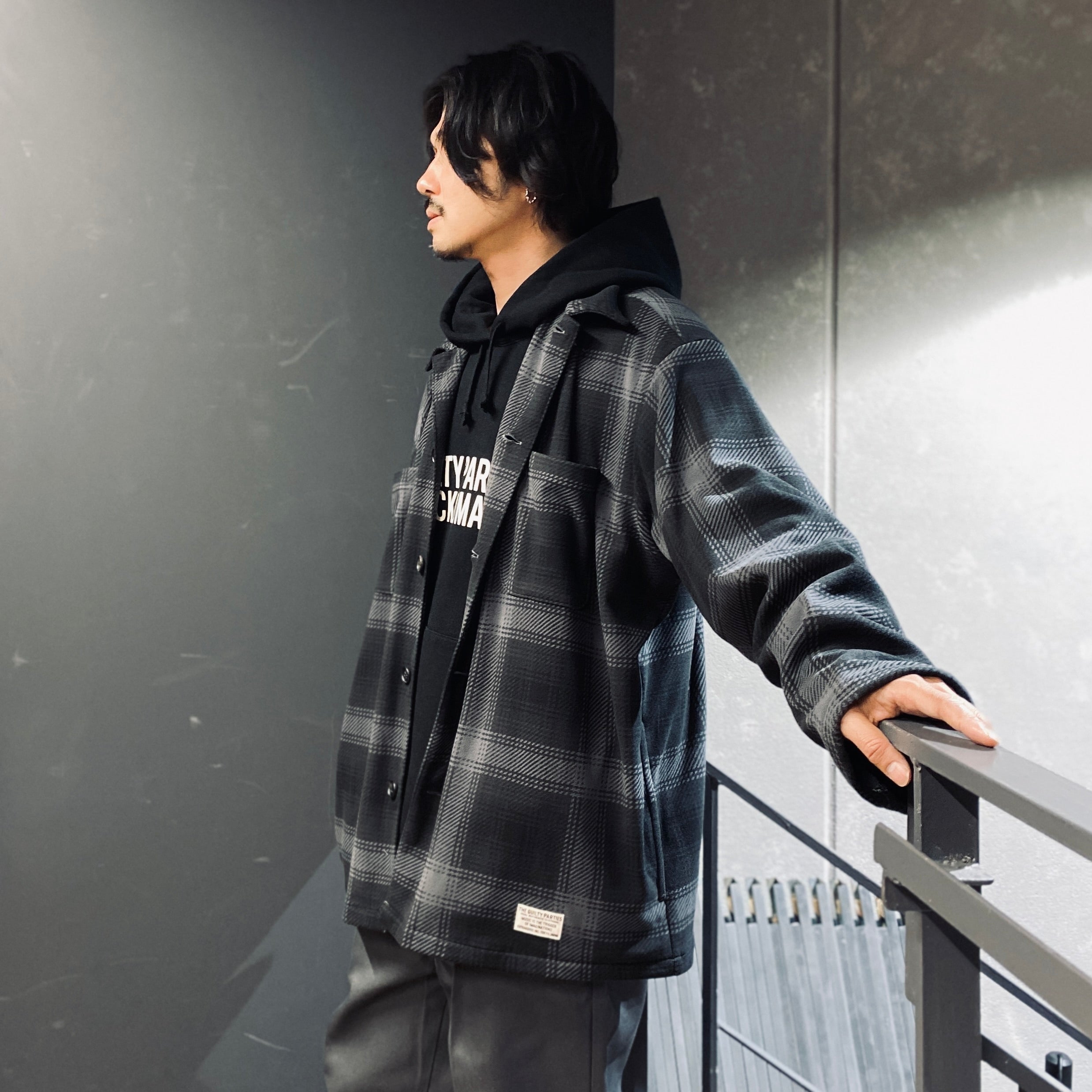 POLARTEC | FLEECE SHIRT #GRAY [23FW-WMO-BL13]_WACKO MARIA