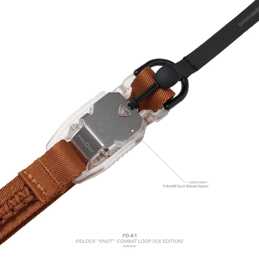 FD-K1」 FIDLOCK 「Knot」 Combat Loop (ICE Edition) #PUMPKIN [GOOPI